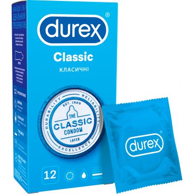  Durex Classic 12 . (5010232954243) -  1