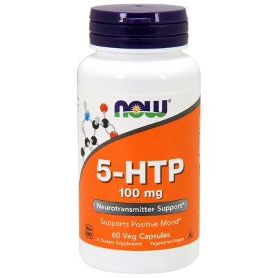 ������������ Now Foods 5-HTP (�����������������), 100��, 60 �������������� ������ (NOW-00105) - �������� 1