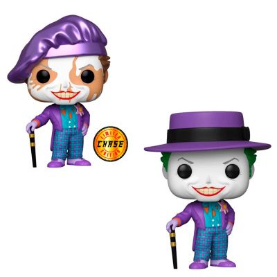    Funko Pop  Batman 1989 - JOKER WITH HAT WITH CHASE (47709) -  1