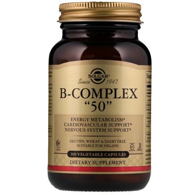 ³���� Solgar ³����� B-��������, B-Complex "50", 100 ������� ������ (SOL-01121) - �������� 1