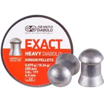 ������ JSB Diabolo Exact Heavy 4,52 ��, 0,670 �, 200��/�� (546267-200) - �������� 1
