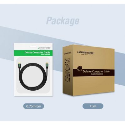   HDMI M to HDMI M 1.0m black Ugreen (10115) -  8