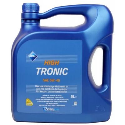 �������� ����� Aral HighTronic 5W-40, 5� (7116) - �������� 1