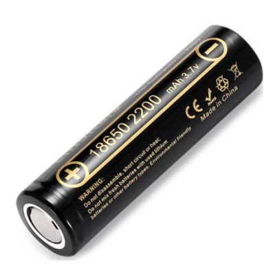 ����������� 18650 2200mah Li-Ion, (2100-2300mah), 3.7V (2.75-4.2V), Blac Liitokala (Lii-22A) - �������� 1