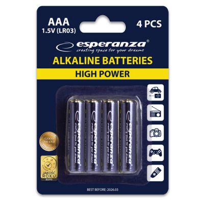 ��������� Esperanza AAA LR03 Alkaline * 4 (EZB102) - �������� 2