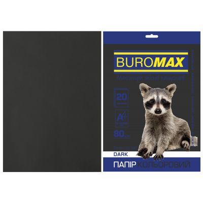 ���� Buromax �4, 80g, DARK black, 20sh (BM.2721420-01) - �������� 1