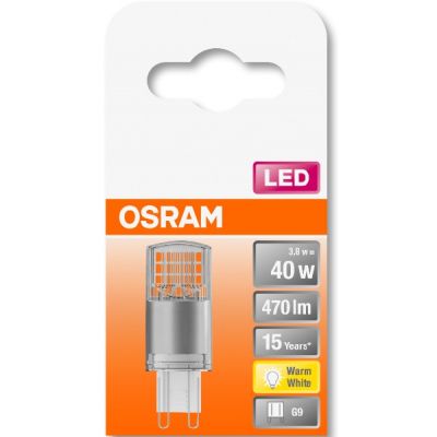 �������� Osram LEDPIN40 3,8W/827 230V CL G9 10X1 (4058075432390) - �������� 4