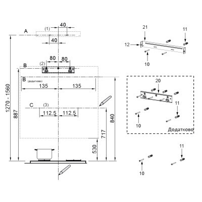 ������� ������� Interline FLOW WH A/60/GL/M - �������� 10