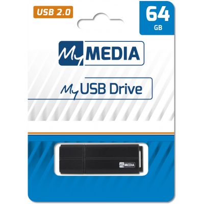 USB Flash Drive 64 Gb MyMedia MY USB DRIVE Black (69263) -  4