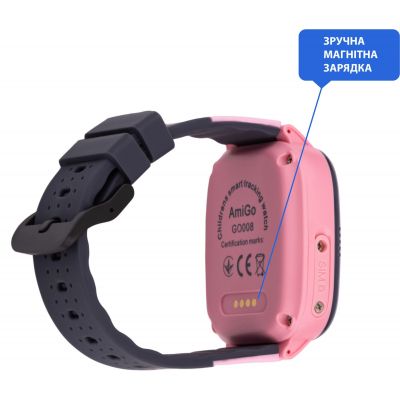 �����-���� Amigo GO008 MILKY GPS WIFI Pink (873293) - �������� 2