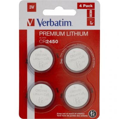 ��������� Verbatim CR 2450 Lithium 3V*4 (49535) - �������� 1