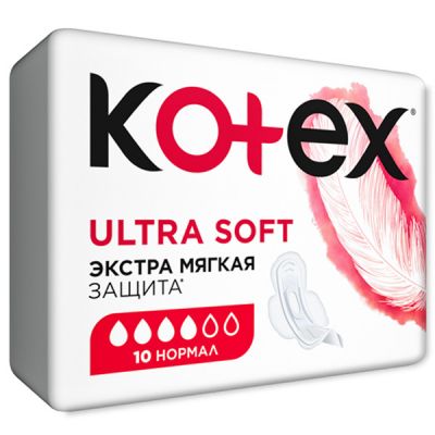 ������������� ��������� Kotex Ultra Soft Normal 10 ��. (5029053542669) - �������� 2