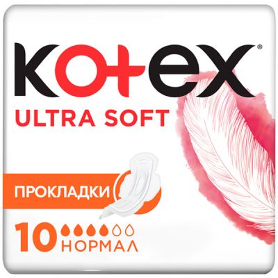 ������������� ��������� Kotex Ultra Soft Normal 10 ��. (5029053542669) - �������� 1