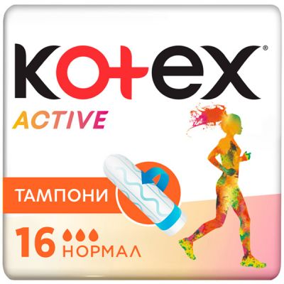  Kotex Active Normal 16 . (5029053564494) -  1