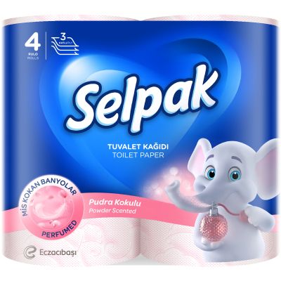 ��������� ���� Selpak Perfumed ����� 3 ���� 4 ������ (8690530065482) - �������� 1