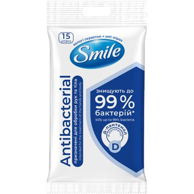 ������� �������� Smile Antibacterial � �-���������� 15 ��. (4820048481953) - �������� 1