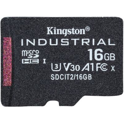 ����� ������ Kingston 16GB microSDHC class 10 UHS-I V30 A1 (SDCIT2/16GBSP) - �������� 1