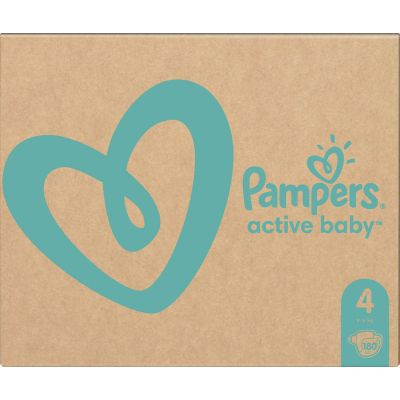 ��������� Pampers Active Baby Maxi ������ 4 (9-14 ��), 180 ��. (8006540032725) - �������� 2