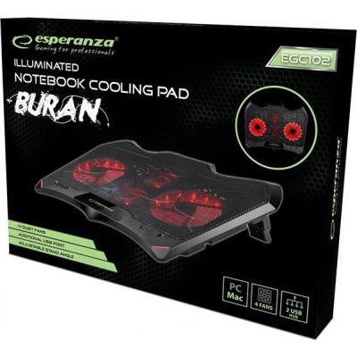 ϳ������� ��� �������� ESPERANZA Notebook Cooling Pad EGC102 Bu - �������� 4
