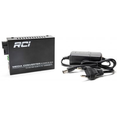 �������������� RCI 1G, 20km, SC, RJ45, Tx 1310nm standart size metal case (RCI502W-GE-20-A) - �������� 3