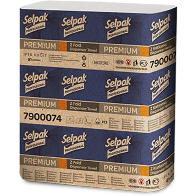 ������� ������� Selpak Professional Premium Z-��������� 2 ���� 200 ������� (8690530786875) - �������� 1