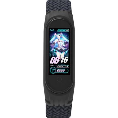 ������� ��� ������ �������� Armorstandart Braided Solo Loop ��� Xiaomi Mi Band 4/5/6 Charcoal size S (ARM59179) - �������� 2