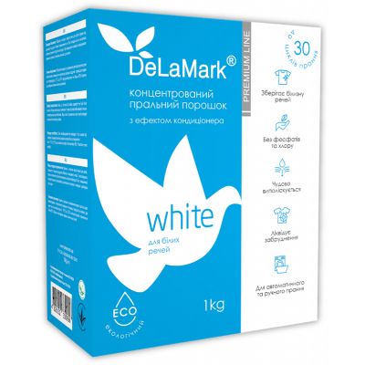 ���������� ������� DeLaMark Premium Line White � �������� ������������ 1 �� (4820152330956) - �������� 1