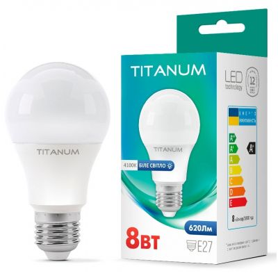 �������� TITANUM A60 8W E27 4100K (TLA6008274) - �������� 1