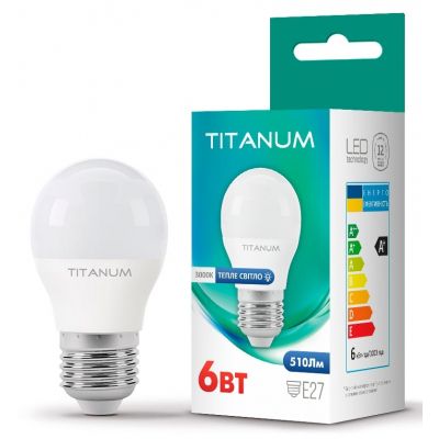 �������� TITANUM G45 6W E27 3000K (TLG4506273) - �������� 1