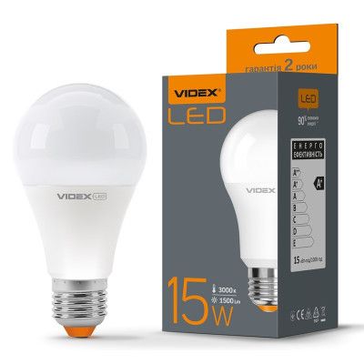 �������� Videx A65e 15W E27 3000K (VL-A65e-15273) - �������� 1