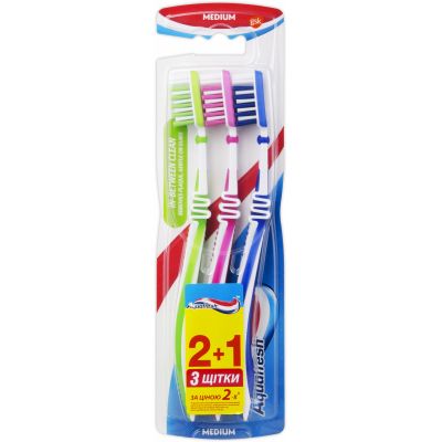 ������ ����� Aquafresh In-between Clean Medium 3 ��. (5054563931085) - �������� 1