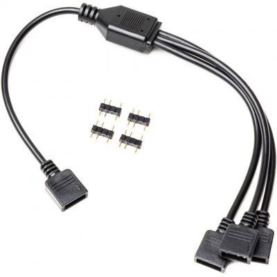   Ekwb EK-Loop D-RGB 3-Way Splitter Cable (3831109848067) -  1
