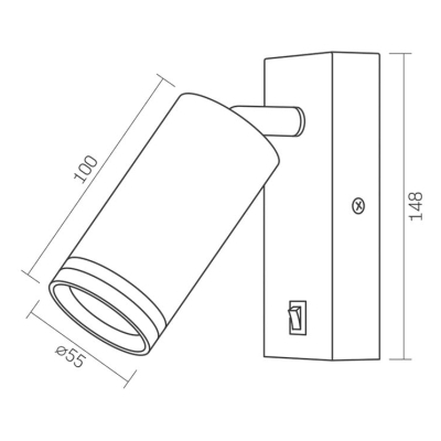 ���������� �������� Videx ��� ����� GU10 SPF05E ��������� � ������� ����� (VL-SPF05E-W) - �������� 2