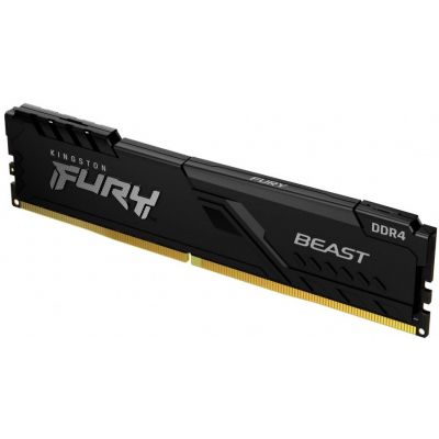     DDR4 16GB 3200 MHz Beast Black Kingston Fury (ex.HyperX) (KF432C16BB/16) -  3
