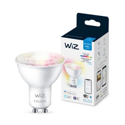   WiZ GU10 4,7W(50W 400Lm) 2200-6500K RGB Wi-Fi (929002448402) -  1