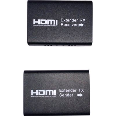  Atcom HDMI - RJ-45 (F/F),  150 , Black (AT15088) -  1