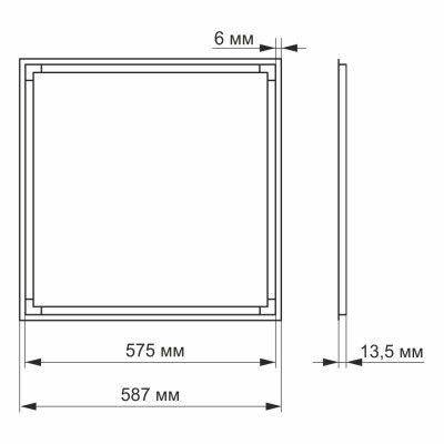 ���������� Videx LED ������ ART 40W 5000K (VL-PA405W) - �������� 2