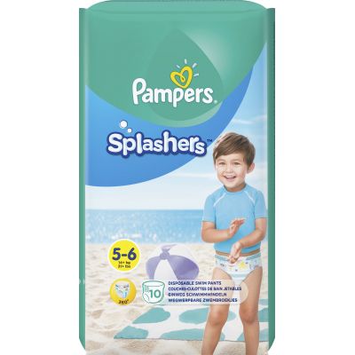 ��������� Pampers ��� �������� Splashers ������ 5-6 (14+ ��) 10 �� (8001090728951) - �������� 2