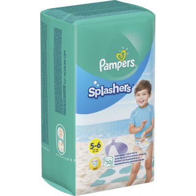��������� Pampers ��� �������� Splashers ������ 5-6 (14+ ��) 10 �� (8001090728951) - �������� 3