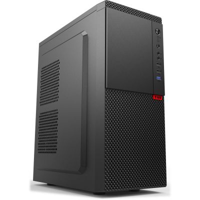 ������ 2E ALFA (�130), Black, ��� ��, Mid Tower, ��� ATX / Micro ATX / Mini ITX, 1x80 �� Fan (2E-E130) - �������� 1