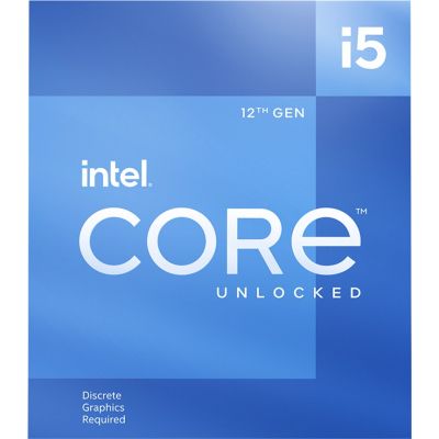  Intel Core i5 (LGA1700) i5-12400F, Box, 6x2.5 GHz (Turbo Boost 4.4 GHz, 12 ), L3 18Mb Smart Cache, Alder Lake, 10 nm, TDP 65W (BX8071512400F) -  2