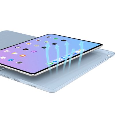    BeCover Tri Fold Hard Apple iPad mini 6 2021 Light Blue (706856) -  3