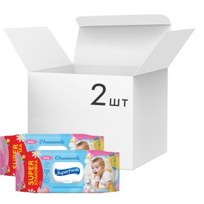 ������� ������� �������� Superfresh Baby Chamomile � �������� 2 ����� �� 120 ��. (42105632) - �������� 1