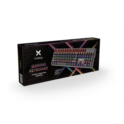 ��������� Vinga KBGM160 LED Outemu Blue USB Black (KBGM160 Black) - �������� 6