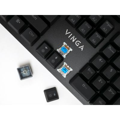 ��������� Vinga KBGM160 LED Outemu Blue USB Black (KBGM160 Black) - �������� 9