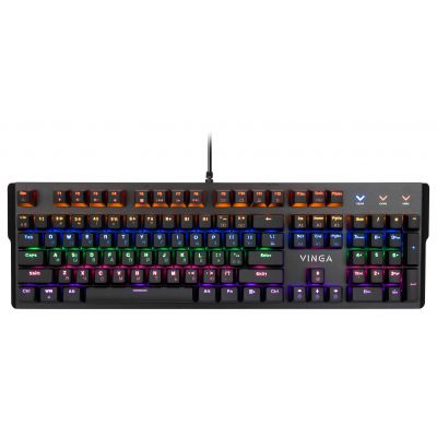 ��������� Vinga KBGM160 LED Outemu Blue USB Black (KBGM160 Black) - �������� 1