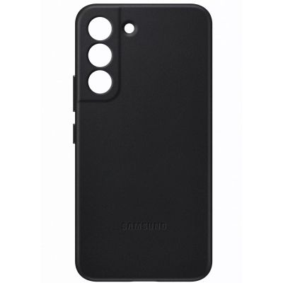 ����� �� ��������� �������� Samsung Leather Cover Galaxy S22 Black (EF-VS901LBEGRU) - �������� 2