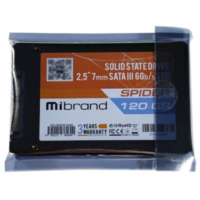 SSD  Mibrand Spider 120Gb SATA III 2.5" (MI2.5SSD/SP120GB) -  4