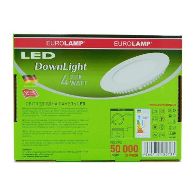 ���������� Eurolamp Downlight 4W 4000K (LED-DLR-4/4) - �������� 3