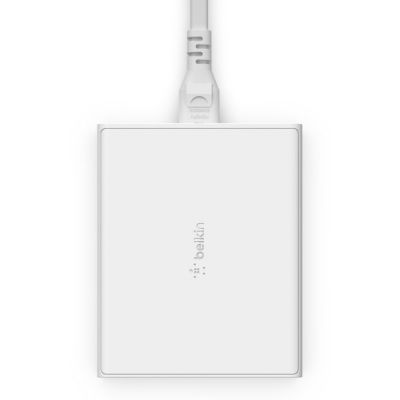   Belkin Home Charger 108W GAN Dual USB-/USB-A (WCH010VFWH) -  3